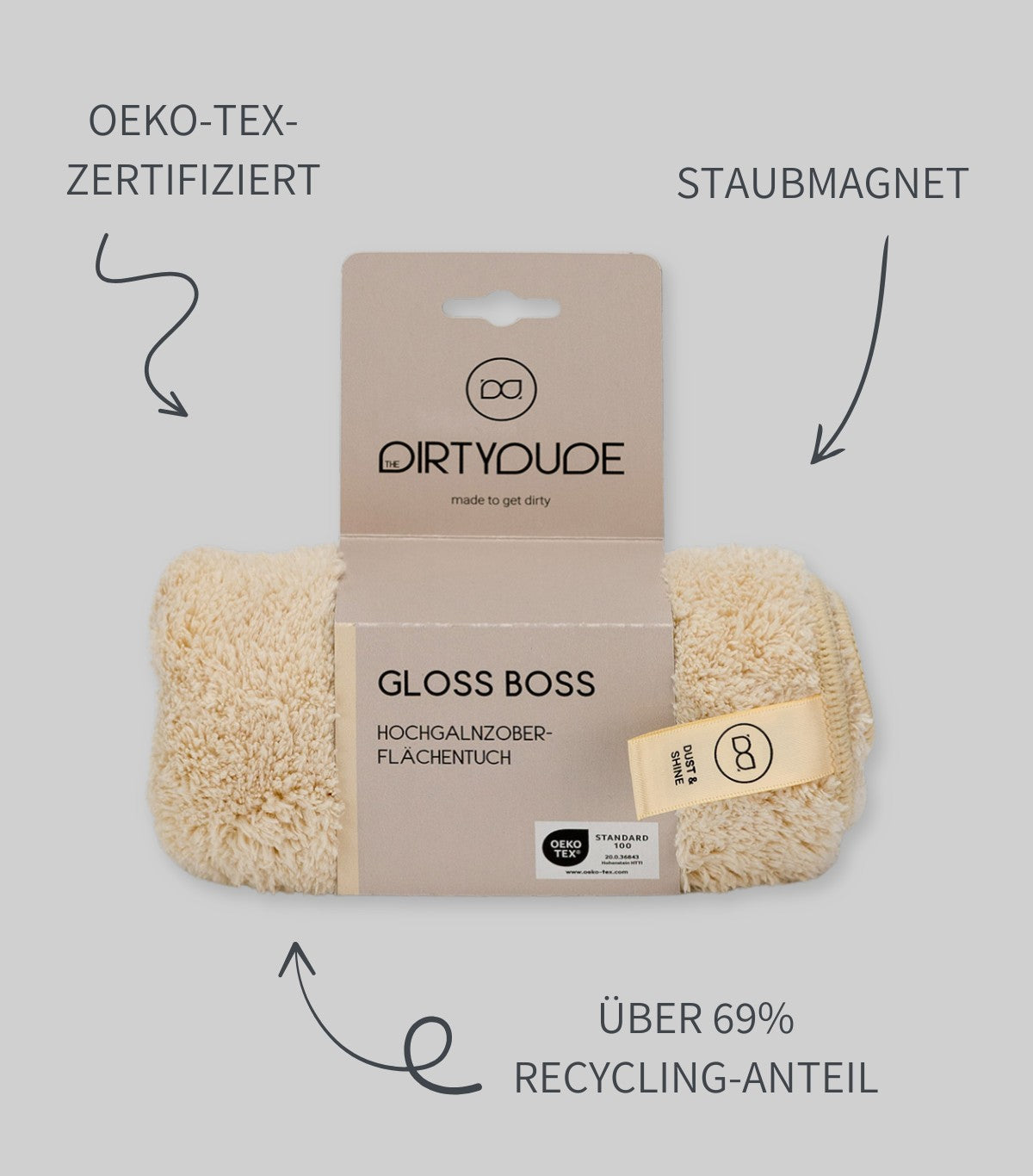 Gloss Boss | Hochglanzoberflächentuch