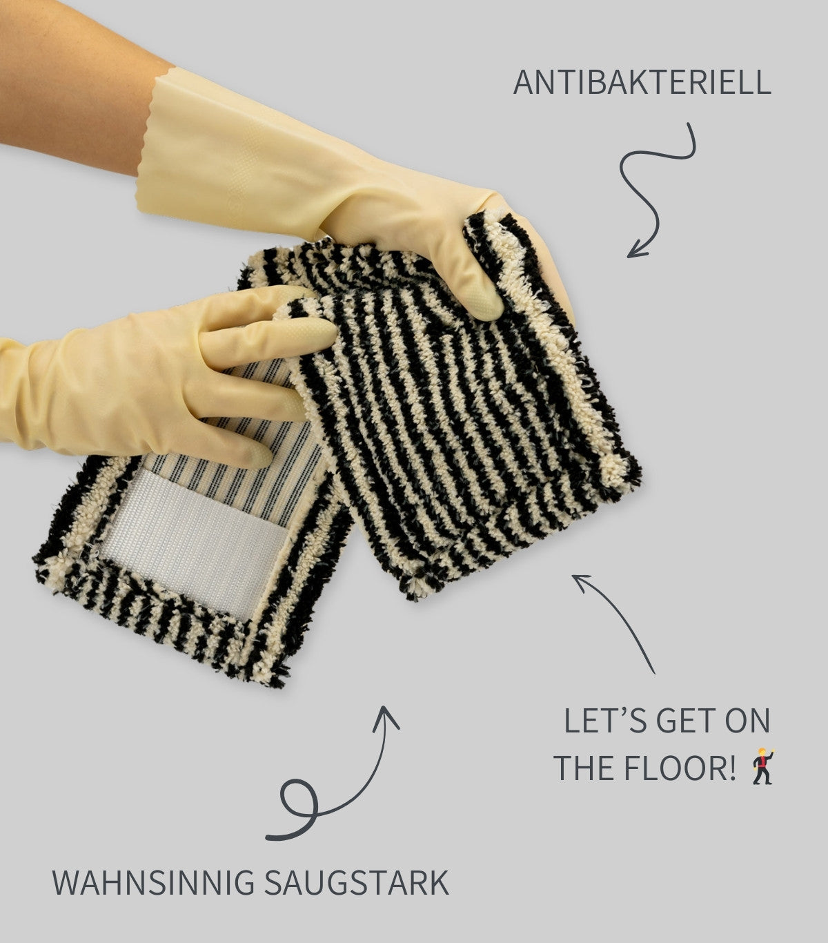 Magic Micro Mop | Mikrofaser-Wischbezug
