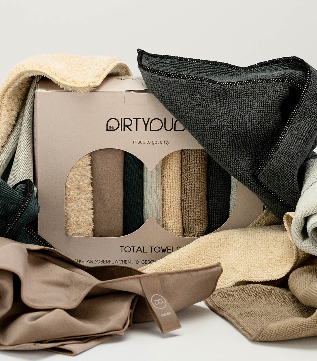 Total towels | Mikrofasertücher-Set (8 Stk.)